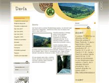 Tablet Screenshot of davca.si